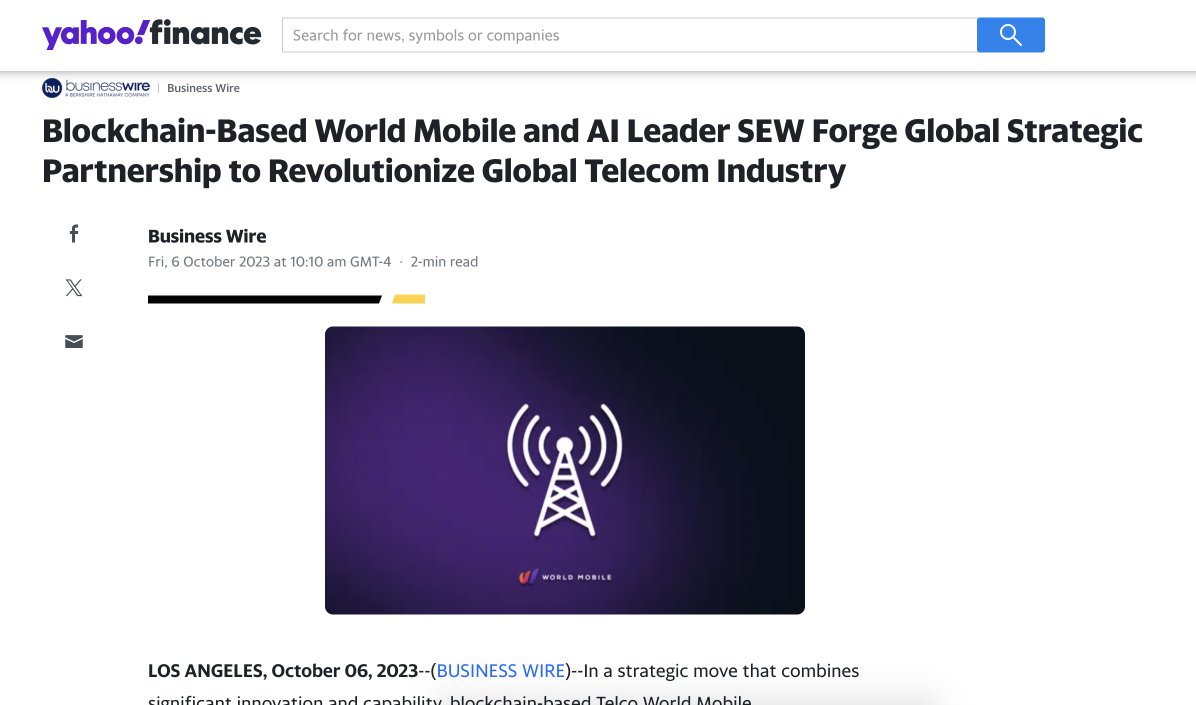 World Mobile tweet media