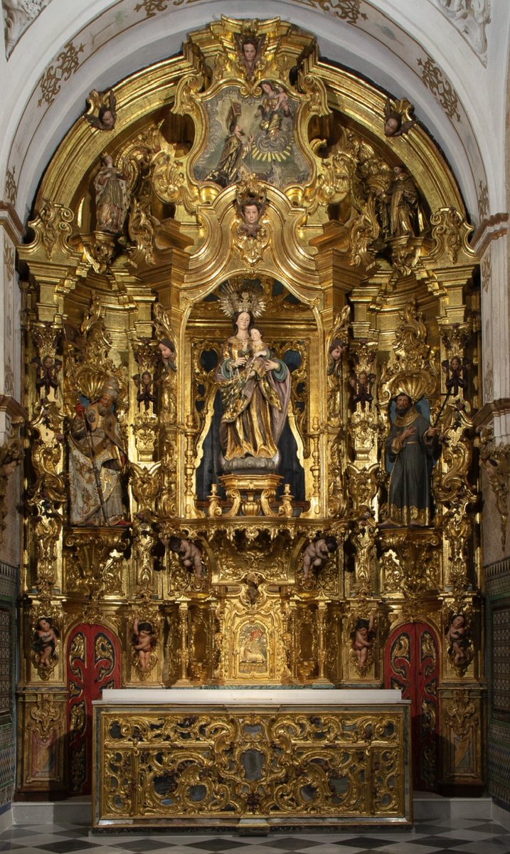 Carlospenjor's tweet photo. En el día de la festividad del Santo Rosario, recordamos este Proyecto de Conservación y Restauración sobre el Retablo, y Capilla de la Virgen del Rosario de la @SanJacintoPQ . #conservation #restauration #heritaje #rosario https://t.co/65ANPrVExI