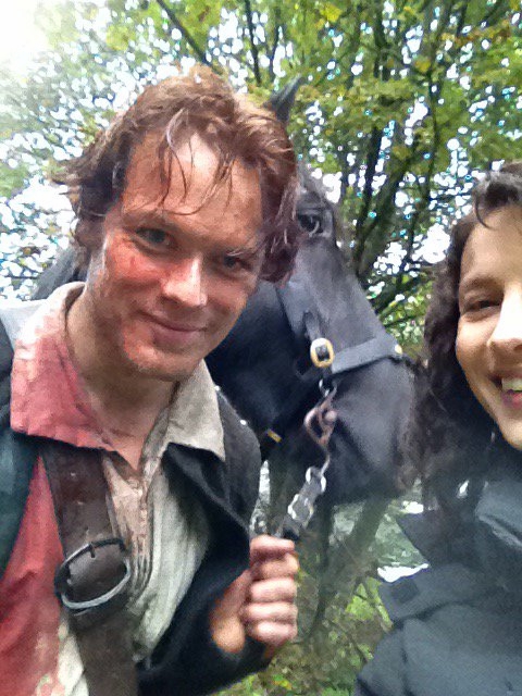 TinyTunney's tweet photo. Happy Ten Year Anniversary to Outlander's first day of filming!! What a journey it's been. I'm so glad we've gotten to witness this amazing story come to life 🥹🥰

#Outlander #CaitrionaBalfe #SamHeughan https://t.co/CfA0i9cIX7