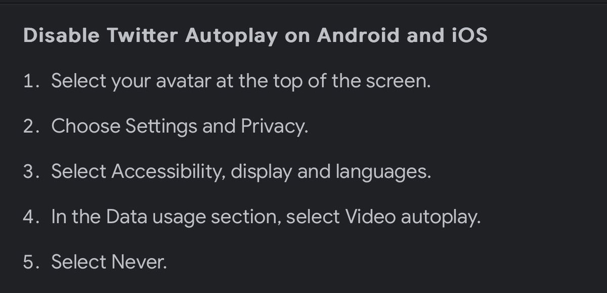 On days like today where people are going to post the most inhumane videos imaginable, here’s a reminder about how to adjust your autoplay video settings