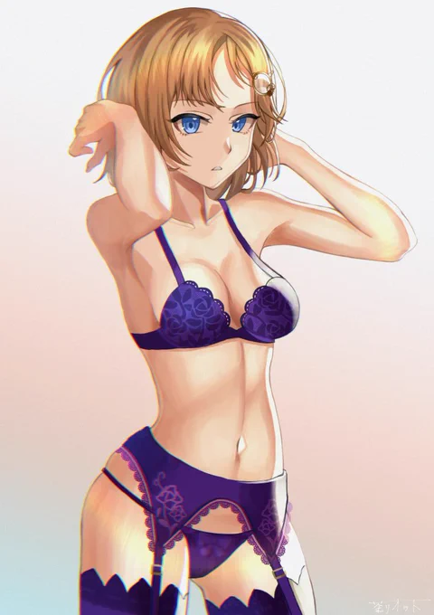 lingerie model Amelia Watson #ameliaRT #hololiveEN #ホロライブ