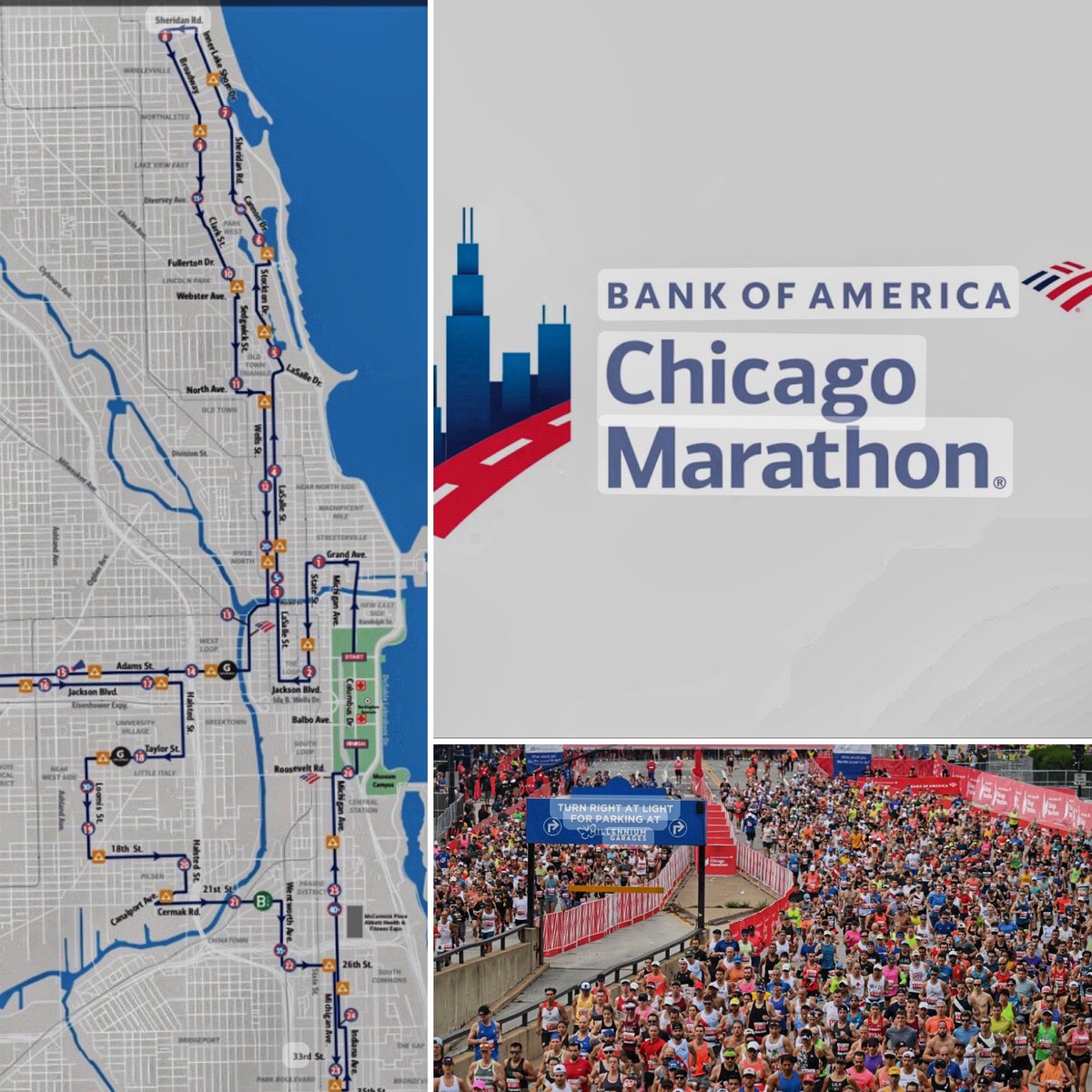 🏃‍♂️🏃‍♀️ Wishing the best of luck to all the runners taking part in the 2023 Chicago Marathon from around the world! 🌍 The Windy City is all set to welcome you, and I'm thrilled to be volunteering and cheering you on! 🙌 #ChicagoMarathon #RunningCommunity #ChicagoReady"