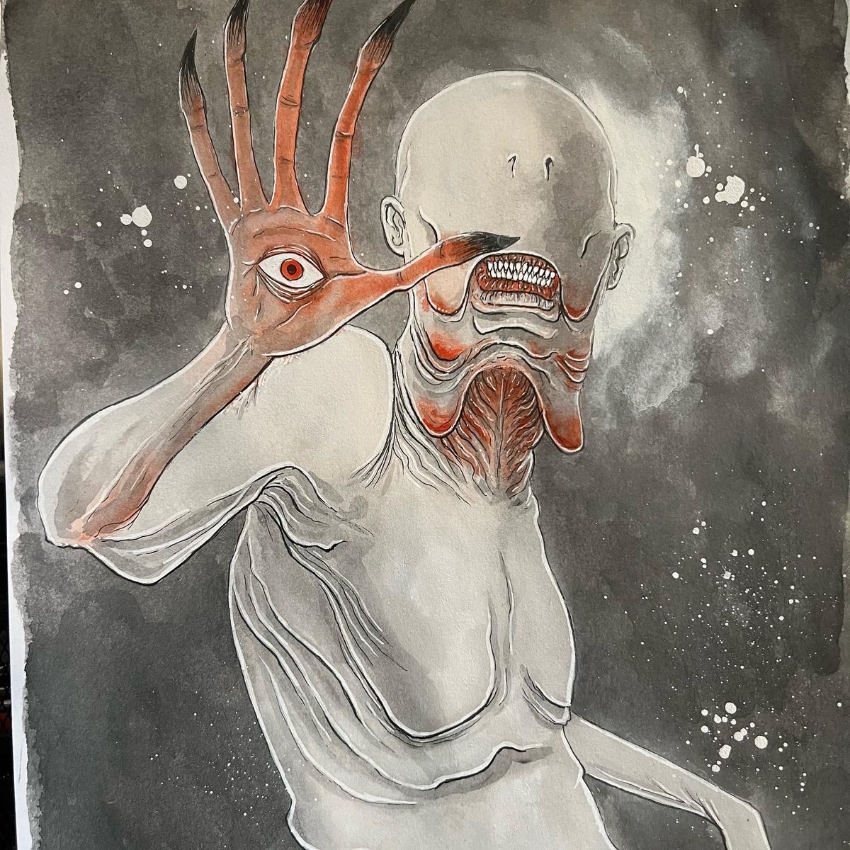 Templesmith's tweet image. Helltober day 7: The Pale Man

This is why I never wear shorts. I basically look like this guy. ( possibly the least tanned person in California.  )

#helltober #thepaleman #panslabrynth