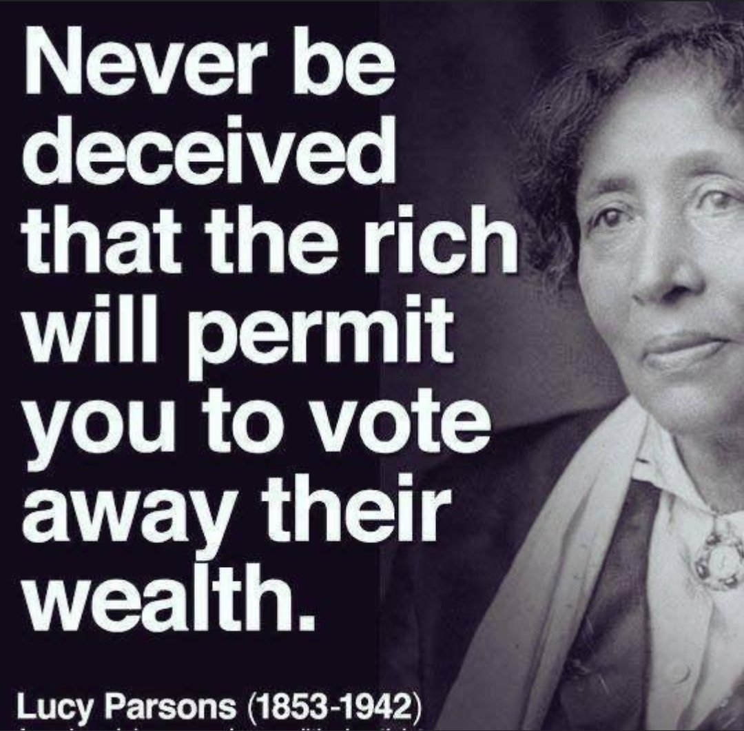 mjacksonrm51's tweet photo. Never be deceived that the rich will permit you to vote away their wealth.
#UnitedWeWin #GeneralStrike #JoinAUnion #GeneralStrikeNow https://t.co/q9hjOHECV3