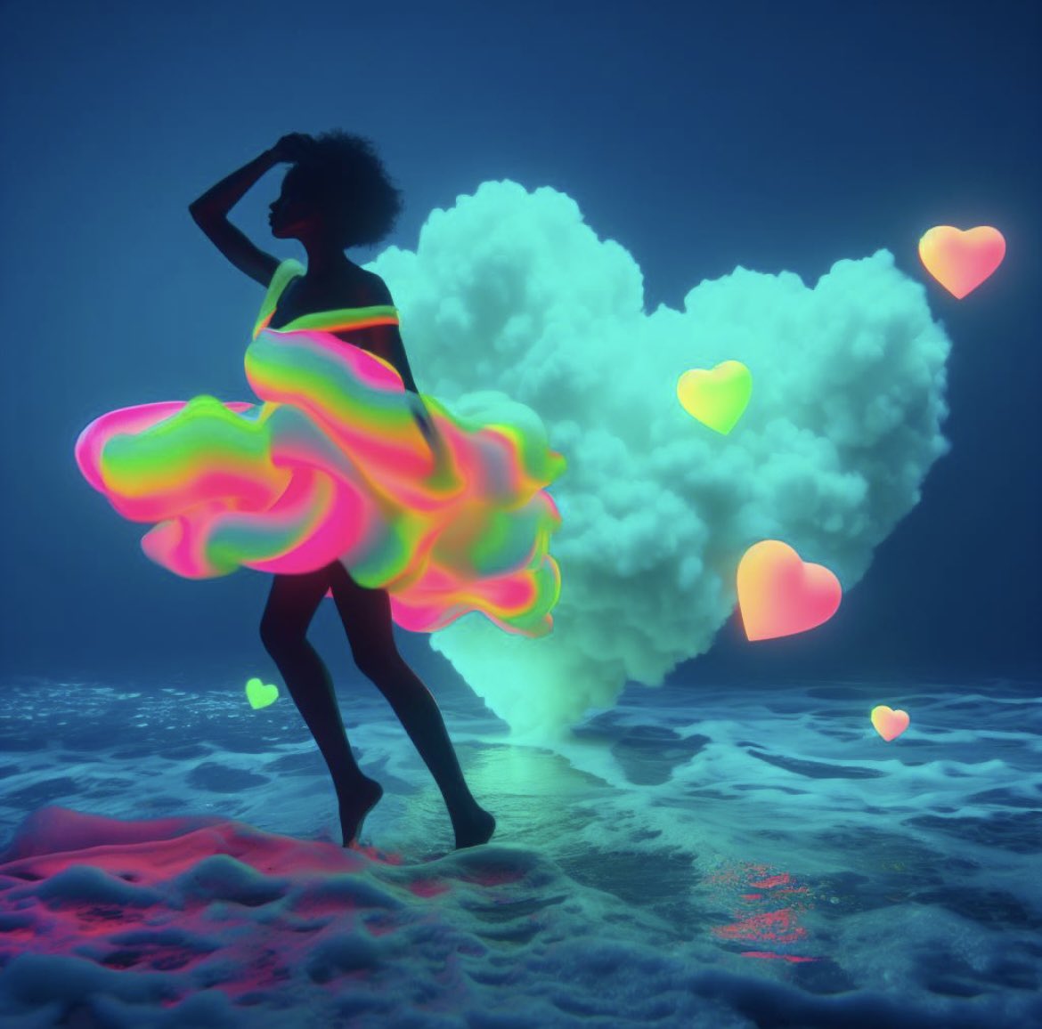 BetKinect's tweet photo. @ralphlentjes @LudovicCreator Neon Drapery. #ArtThrob https://t.co/Z0xXuMAX3w