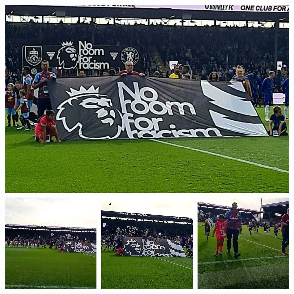 afrasiab_anwar's tweet photo. Not the result we wanted but a memorable day at #TurfMoor nevertheless. Proud to be @BurnleyOfficial #noroomforracism #flagbearers #burnleyfc #oneclubforall #burnleyvschelsea https://t.co/7H4COZZ2nz