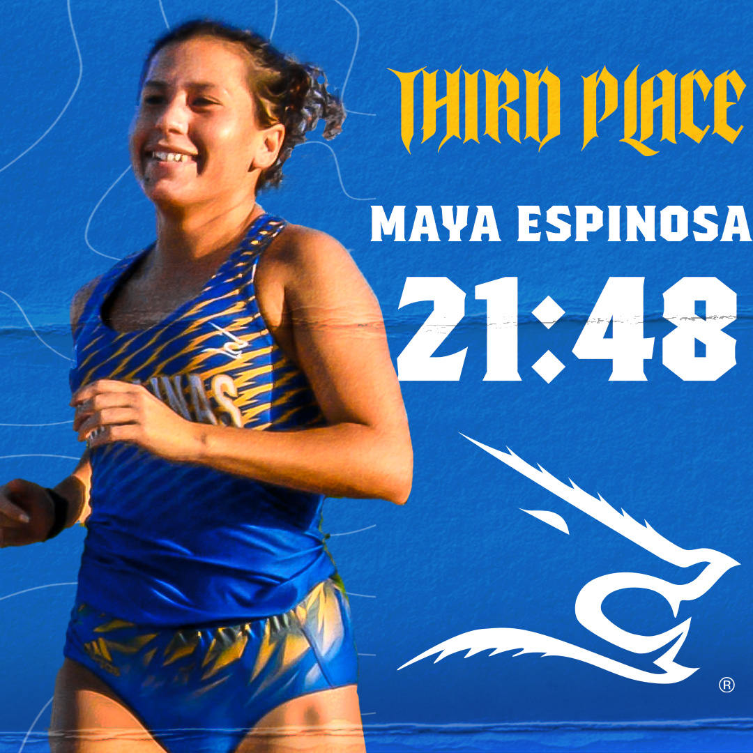 IVA YANES AND MAYA ESPINOSA TAKE A BOW!!!

Yanes shatters the school women's 6K record 𝘢𝘨𝘢𝘪𝘯 to take first-place while Espinosa brings home third-place at the OLLU Invite!!

#LosHogs🐗 x #JALISCO