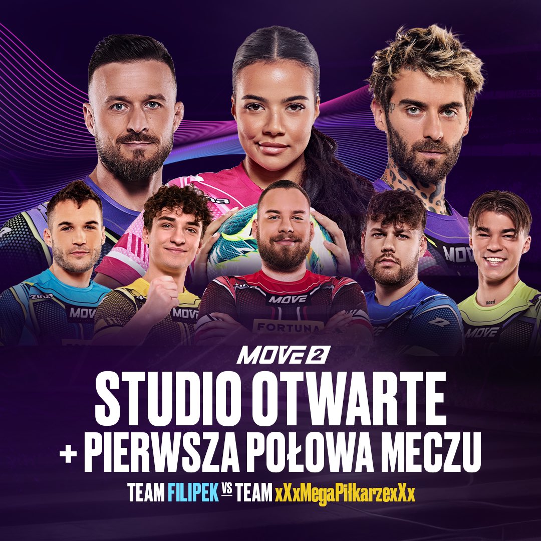 movefederation's tweet image. STUDIO OTWARTE + PIERWSZA POŁOWA MECZU DOSTĘPNE na YOUTUBE MOVE ‼️

Transmisja na naszym kanale już od 19:30! 

#movefederation #movefederation2 #footballsupershow #gliwice