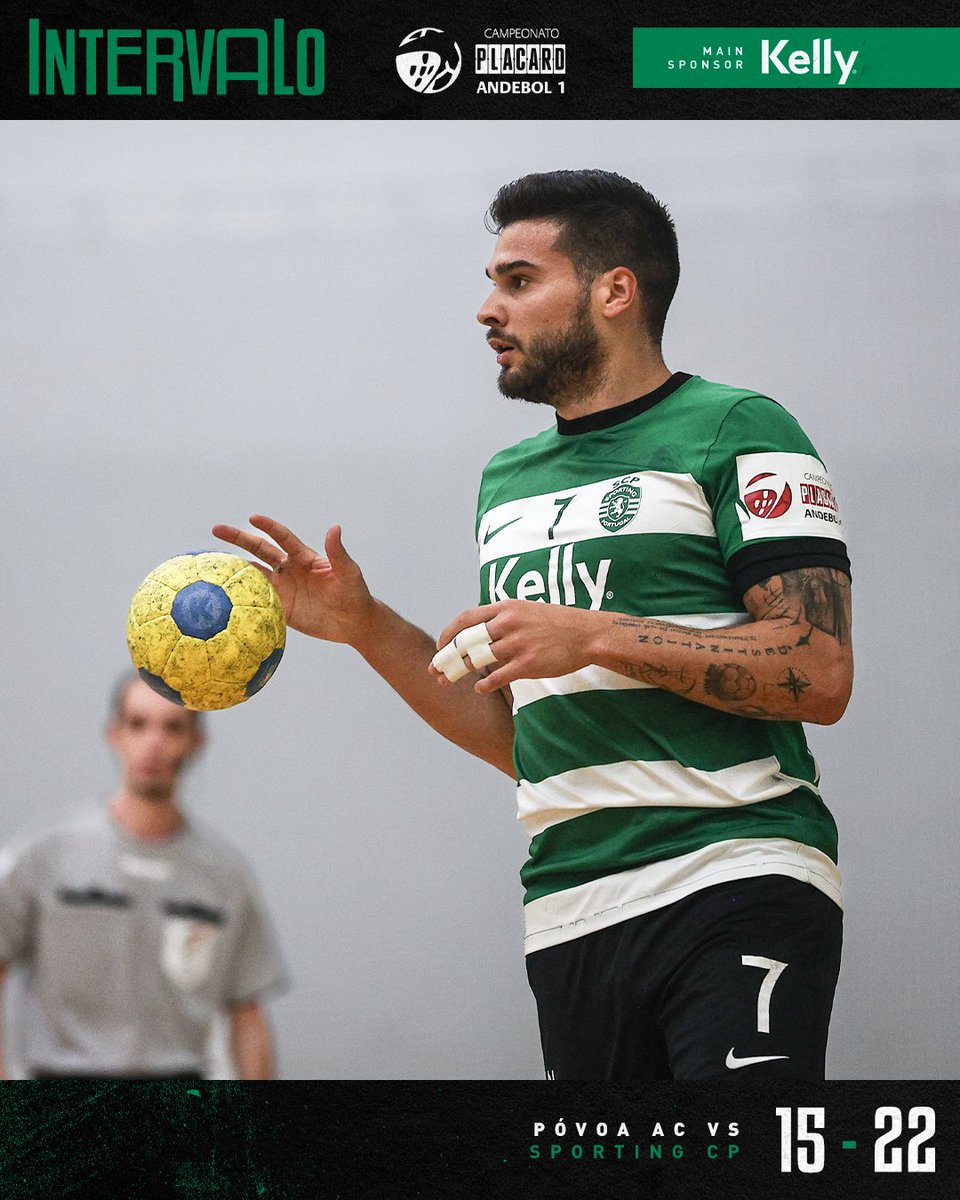 SCPModalidades's tweet photo. #AndebolSCP | ⏸ Os Leões vão para o descanso na frente do marcador 🙌

#PACSCP https://t.co/ToKv7rNGmV