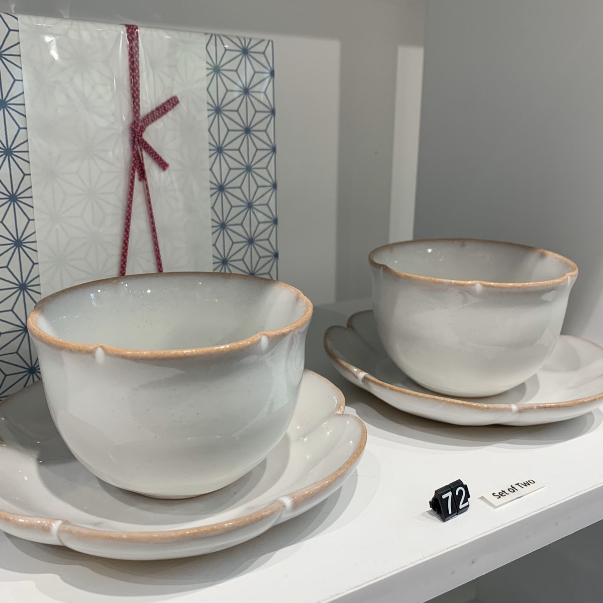 swaygallery's tweet photo. NEW IN🍃Set of two ceramic small cups&amp; saucer. These cups &amp; saucers are cherry blossom in spired and gorgeous🌸Enjoy Japanese hot teaandcoffee. #swaygallery #swaygallerylondon #swaylondon #japan #london #japaninlondon #newin #newarrival #backinstock #ceramic #cupandsaucer https://t.co/JlgxICsAcX