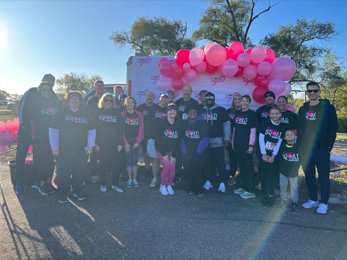 KSinsurancedept's tweet photo. It was a wonderful morning at Lake Shawnee for the RABC 5K! Our DOIng Good Committee gathered donations from Department staff and had a great Support Squad turnout! Thank you to all of those who came out to support RABC!  #ksleg #ksgov #ksins #kansas #insurance #securities https://t.co/PvSCFUFmpz
