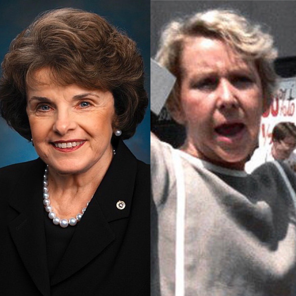 Two trailblazing women who were female “firsts” to lead a major city sat in the mayor’s seat in the same era -
#Chicago Mayor Jayne Byrne and #SanFrancisco Francisco Mayor Dianne Feinstein - The women were born one month apart in 1933 - both natives of their respective cities.