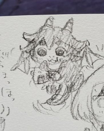 ドラゴン描いたことない 