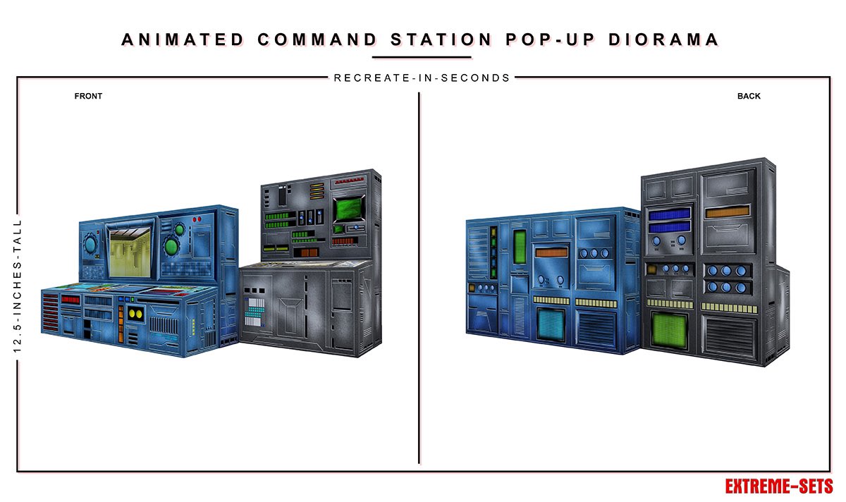 Coming soon to preorder! Animated Command Station Pop-Up Diorama 💎Available @ 📍 Extreme-Sets.com 📸🎬📹 #EXTREMESETS #EXTREME_SETS #BACKDROP #TOYS #DIORAMA #DISPLAY #PLAYSET #POPUP #ACTIONFIGUREPhOTOGRAPHY #ACTIONSCENE #ACTIONFIGURES #ONE12 #one12scalediorama