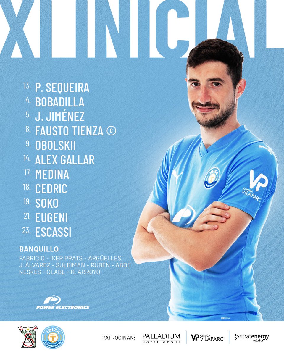 👥 ¡Nuestro 𝗫𝗜 🆚 <a href="/atcosanluqueno/">Atlético Sanluqueño</a>! 

#VamosIbiza 🩵 #SanluqueñoIbiza