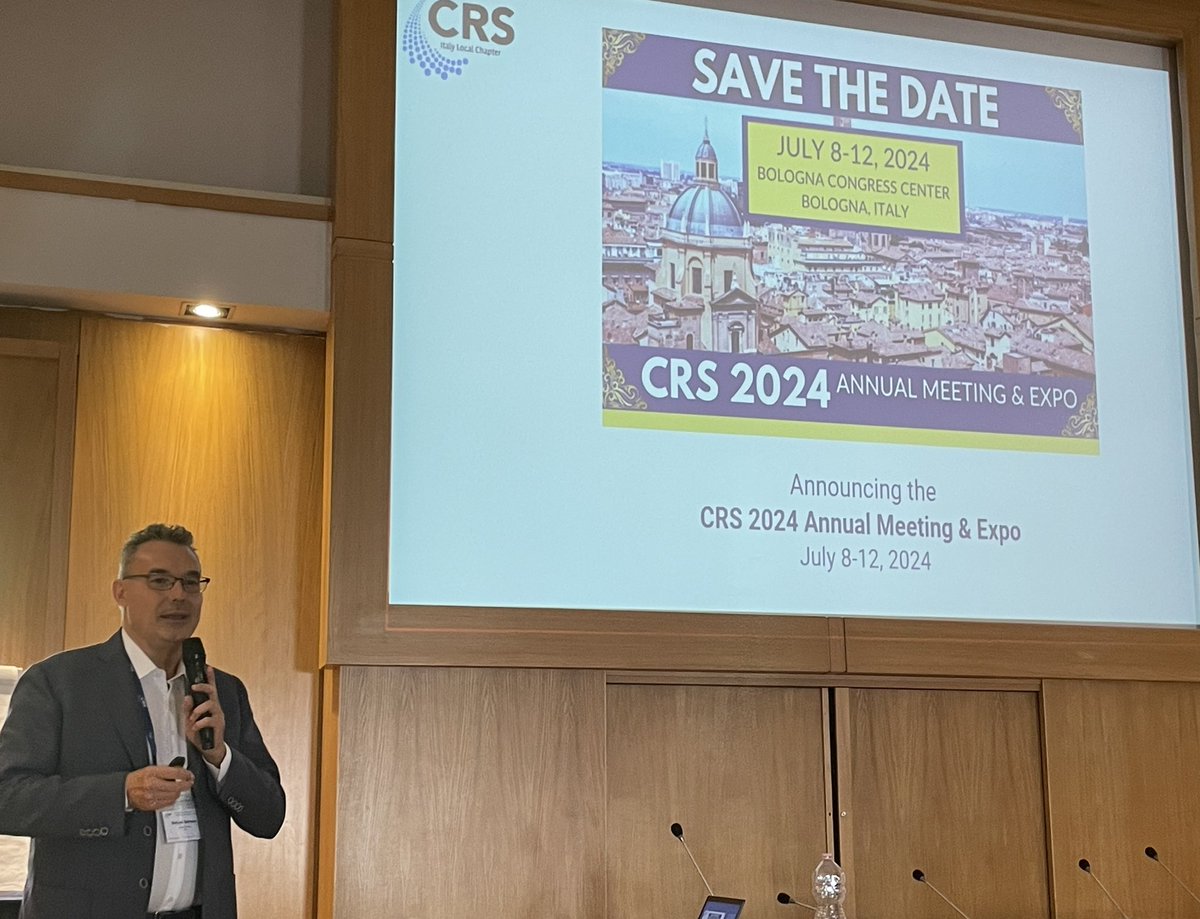 CRS Italy Local Chapter tweet media