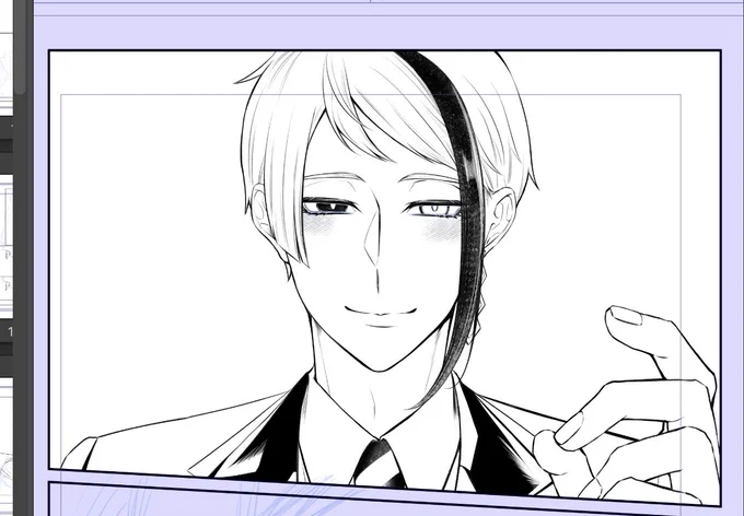 進捗ダメです。 これは当社比可愛く描けた、🦈が好きで好きでしゃーない🐬。