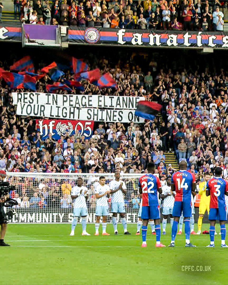 CPFC's tweet photo. Your light shines on, Elianne ❤️💙

#CPFC | #CRYNFO https://t.co/16jKrTor47