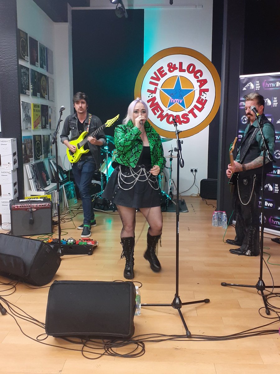 Celebrating #Rocktober with our #LiveAndLocal session today. @outcastsynband you were incredible & so much fun. Thanks for rocking our world.👏 #live #livemusic #gigs #music #musicislife.
