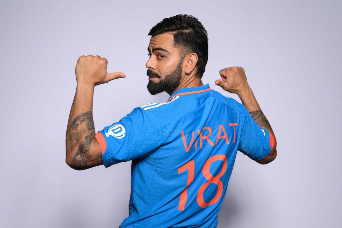father of Pakistan 
father of Vamika 
husband of Anushka 
brother of Ab de Villiers 
king Kohli for billions 
pride of India 

Virat Prem Kohli is all set to win us the world cup after 12 years