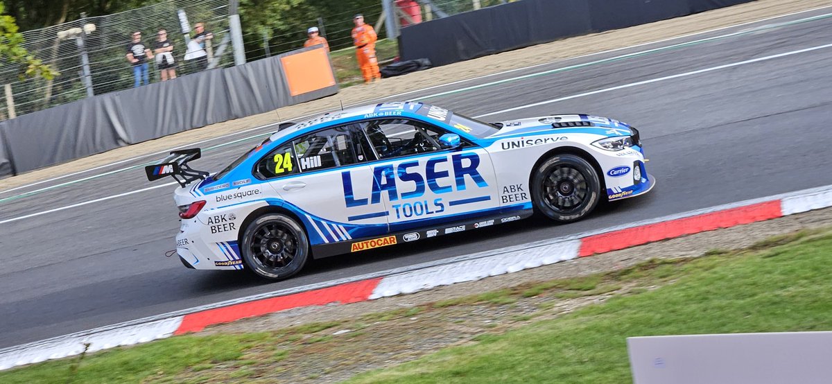 sareynolds's tweet photo. @simonmhill @Brands_Hatch @BTCC @JakeHillDriver @MBMotorsport_ @JakobEbrey Gutted Jake isn't closer to the fight but I've no doubts his time will come! The car looked awesome in the October sunshine! https://t.co/kYNhCkO1PU