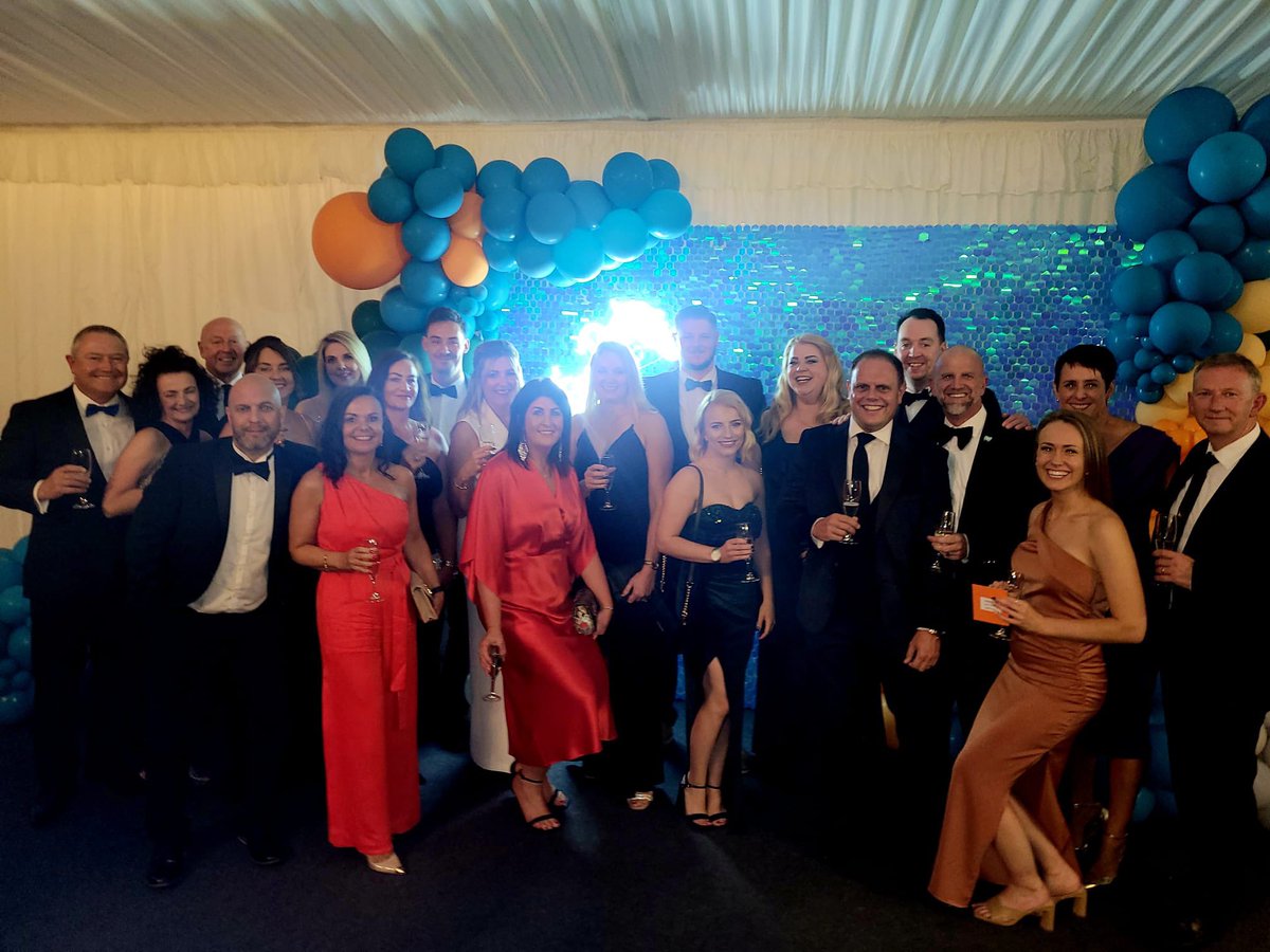 Amazing time @teessidecharity 10th anniversary ball with my lovely team @ActiveFinancial 🙌🏽 Hopefully the charity raised a huge amount for the region! 🤩 #teesside #charityball #fundraising #hardwickhall