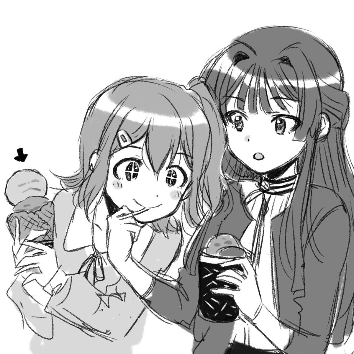 ミリアニのファンアート最初にどんなの描いてただろうと思ったらもう3年以上前でしたね 小出しにされる情報を希望に心待ちにしていた日々も既に懐かしいです