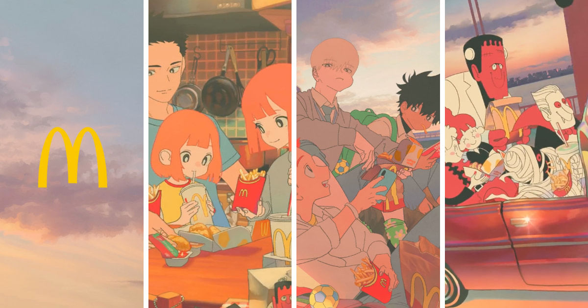 la tendance LoFi  : McDonald's à la page sur les dernières tendances publicitaires ! 🍟
 #LoFi #mcdonald #pub