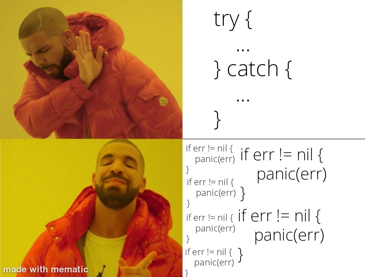 techdufus's tweet photo. error handling in go is good https://t.co/tInz9zuh0t