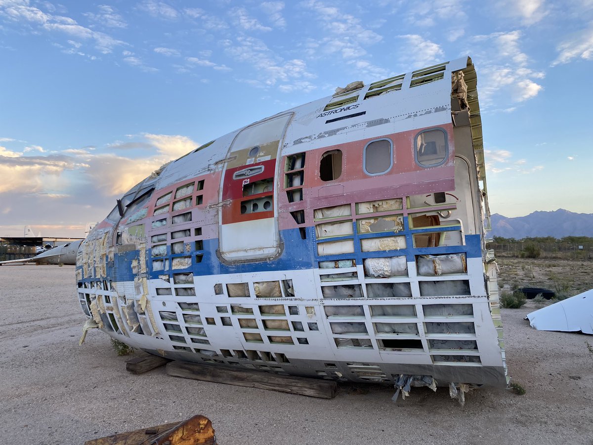 Boneyardsafari's tweet photo. Good morning from Tucson, it’s time for another Hands on Tour.  #handsontour #tucson #c131 #737 #t43a #c47 #r4d #aviationexploration #aviationsafari #aviationpreservation #boneyardsafari https://t.co/xk4B7iktOq