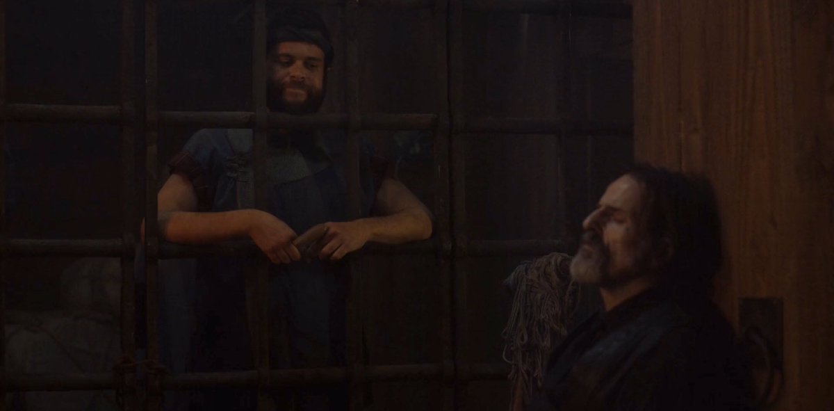 WSeraphs's tweet photo. We were robbed of Izzyโs reaction to Luciusโ โdeathโ, and them seeing each other again. They better get at least one private scene together!!! ๐ก๐ช #sprizzy #izzyxlucius #luciusxizzy #cononeill #nathanfoad #OurFlagMeansDeath #OurFlagMeansDeath2 #OFMD #OFMD2 #ofmds2poilers #LGBT https://t.co/Nm9hDIja2U