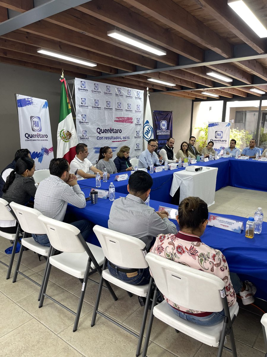 Estamos en la primera sesión extraordinaria del CDMQ⚪️🔵