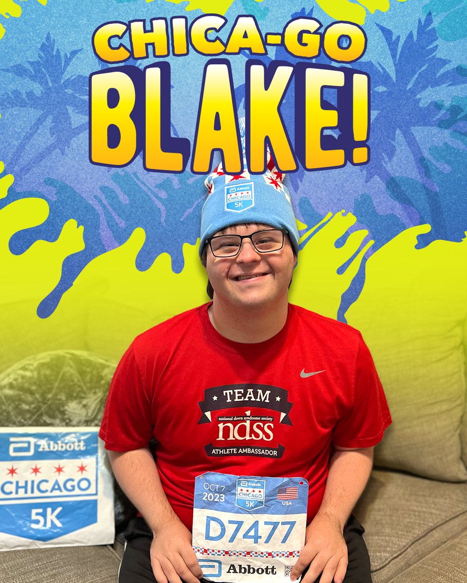 Running shoes✅ Bib number✅ Race-winning smile✅✅. We’re in the Windy City ready to tackle the Abbott Chicago 5K! No matter what city you’re in, let Blake know you’re cheering him on in the comments!👟🥇#ChicagoMarathon #MyChicagoMarathon