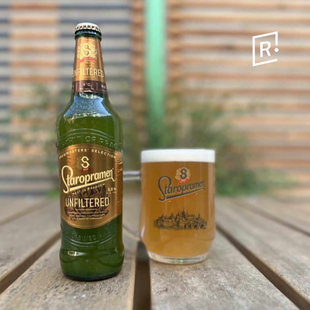 Introducing Staropramen Unfiltered, a traditional unfiltered beer that combines the finest Czech hops and a touch of coriander to bring you a unique and refined taste 🍻 #Revl #Revldrinks #Staropramen #Beer bedrinkaware.co.uk