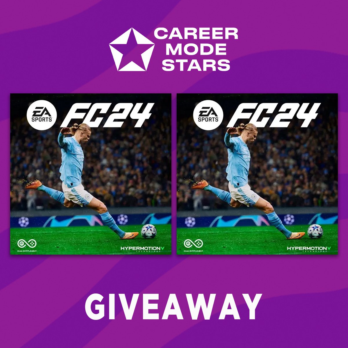 CareerModeStars's tweet photo. 🚨 NEW GIVEAWAY

🤝 We are giving away 2 copies of #FC24 

To enter:
✅️ Follow @CareerModeStars 
✅️ Retweet this post

🗓 Winner will be announced on 12 October! https://t.co/gnJ3kQZvYf