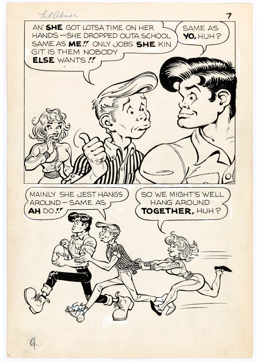 a_picture_plain's tweet photo. Al Capp, various pages

#art
#artwork
#artmattersandthings
#artappreciation
#figurativeart
#illustration
#gag
#comics
#goldenagecomics
#strips
#contemporaryart
#alcapp
#artist
#illustrator
#cartoonist https://t.co/ODjQhndNAO