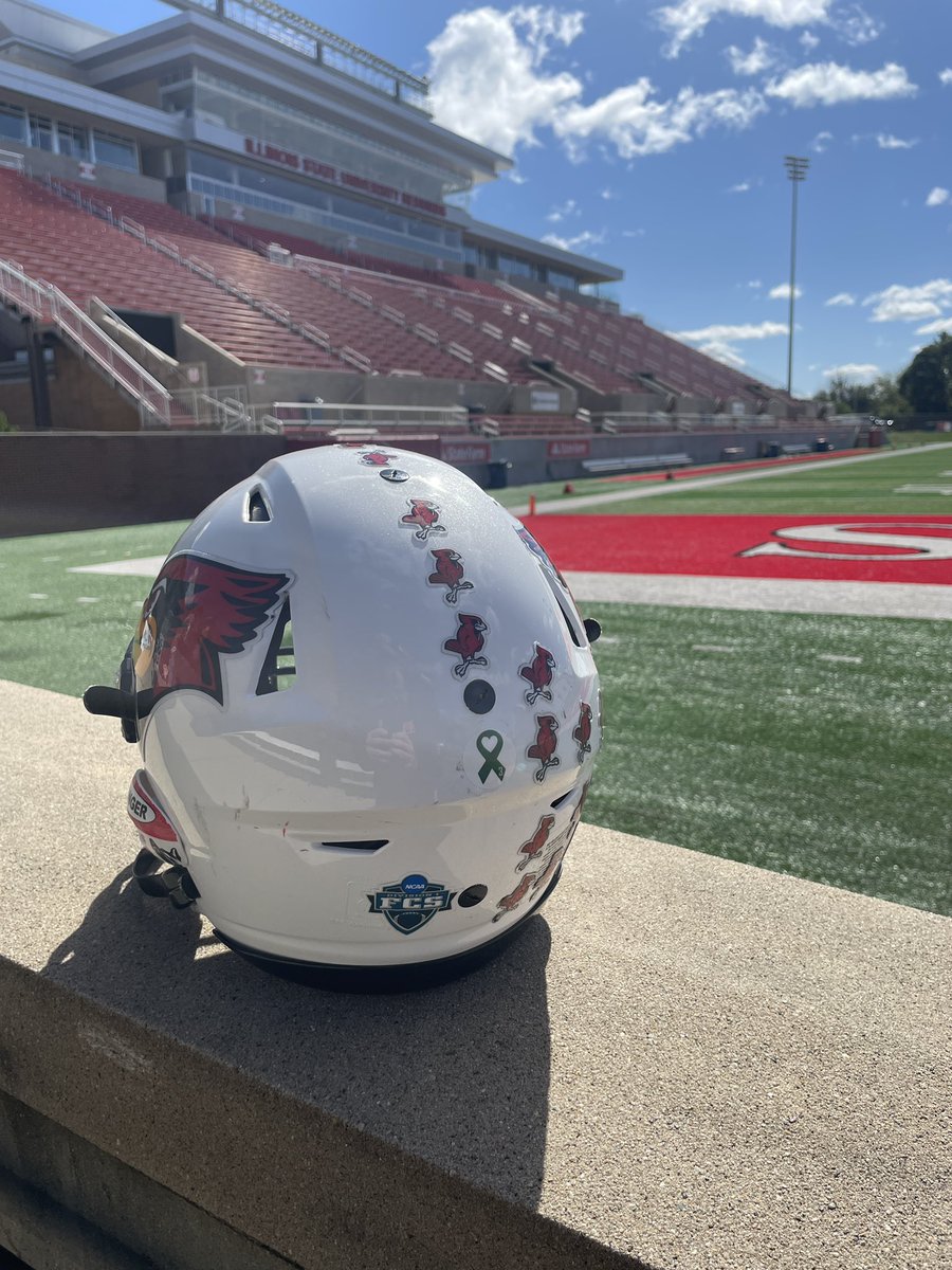 Happy Student-Athlete Mental Health Week from Illinois State Redbird Football!! #gobirds #youmatter