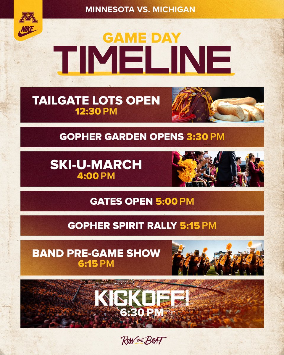GopherFootball's tweet image. #Gopher game day❕

#RTB #SkiUMah #Gophers