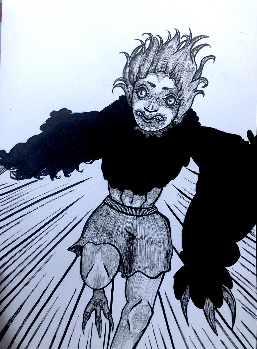 3Marune2's tweet photo. I post some of my inktober stuff here and donโt know why but itโs became I fighting manga tzeneโฆ..
#inktober #Inktober #inktoberoc #ocinktober #fighting #mangaart #mangacoloring #originalart #originalcharacters #demonxhuman #hybrid #goatdemon #crowdemon #art #fineliner #edding https://t.co/c7vRDUWEDf