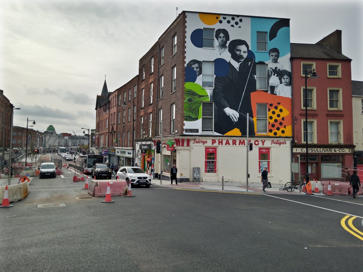 OOH99's tweet photo. There's a new mural in town!

Just saw the eye catching new mural of Lord Mayor Tomás MacCurtain on Coburg Street in #Cork 

It's by Peter Martin and Shane O’Driscoll of @ArduStreetArt - Great to see initiatives like this https://t.co/WYqmr7PCGS https://t.co/e6PiVR8o9n