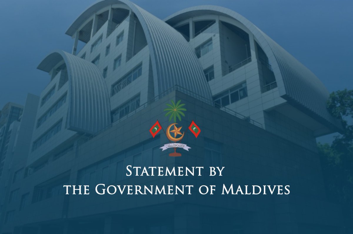 Statement by the Government of Maldives on the escalation of violence in the Gaza strip 📃 Press Release | rb.gy/nmov0