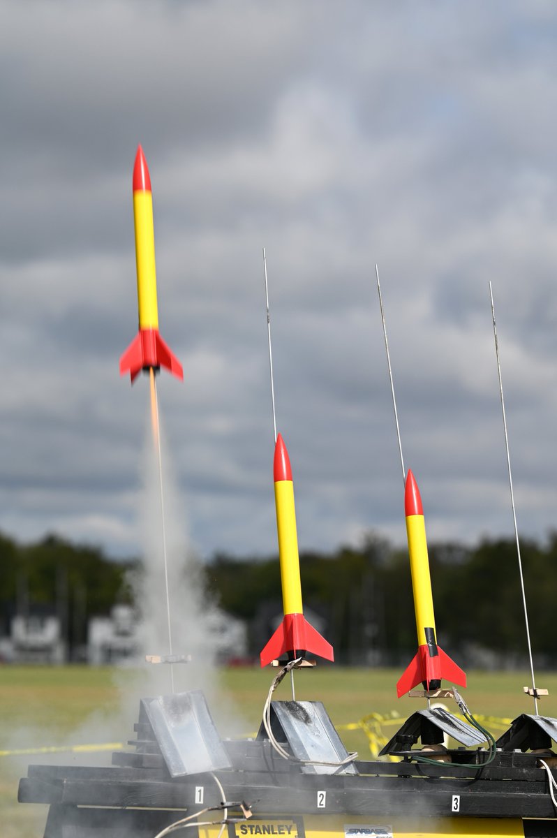 AFmuseum's tweet image. Special thanks to all who joined us for Rocket Day!!!🚀🛰️🪐🌎

Extra special thanks to the Wright Stuff Rocketeers and the National Aviation Hall of Fame! Feel free to share your photos in the comments.  #spacegeek #rocketlaunch