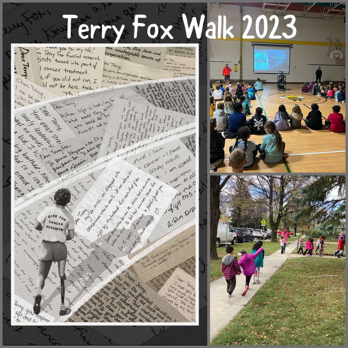 pm_RETSD's tweet photo. School wide Terry Fox assembly and walk 2023 #Canadianhero #TerryFoxFoundation https://t.co/FBmeSeePzn