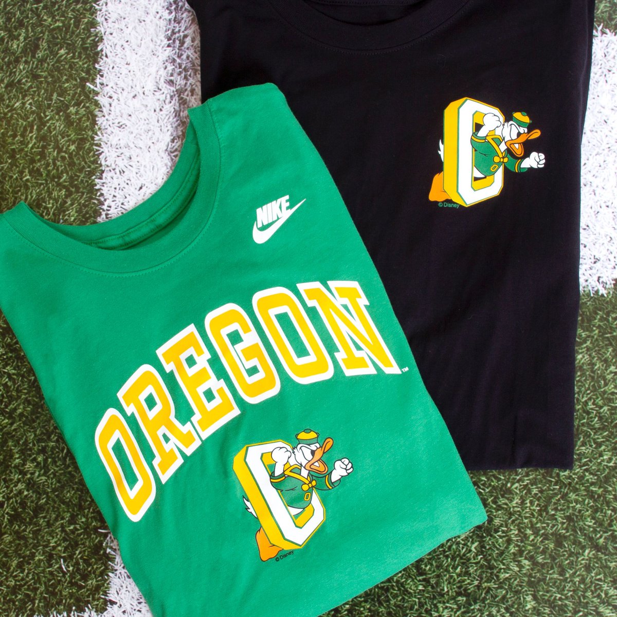 TheDuckStore's tweet photo. COMING SOON: The Throwback React Nike collection will be online and in-store on October 14th! Outfit yourself in a NEW classic jersey, jacket, hoodie, tees and hats! #GoDucks #WeveGotYouCovered #NikeReact https://t.co/GQgo2nn1SB
