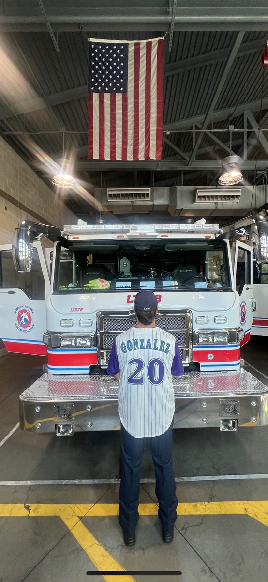 ScottsdaleFire's tweet photo. You might see Scottsdale Firefighters wearing Arizona Diamondbacks Jerseys . Go D-backs! The Snakes battle the Dodgers in Game 1 of the NLDS tonight.
#MLB #playoffs #hometeampride #baseball #WeCareForYou https://t.co/vFlW76YPnF
