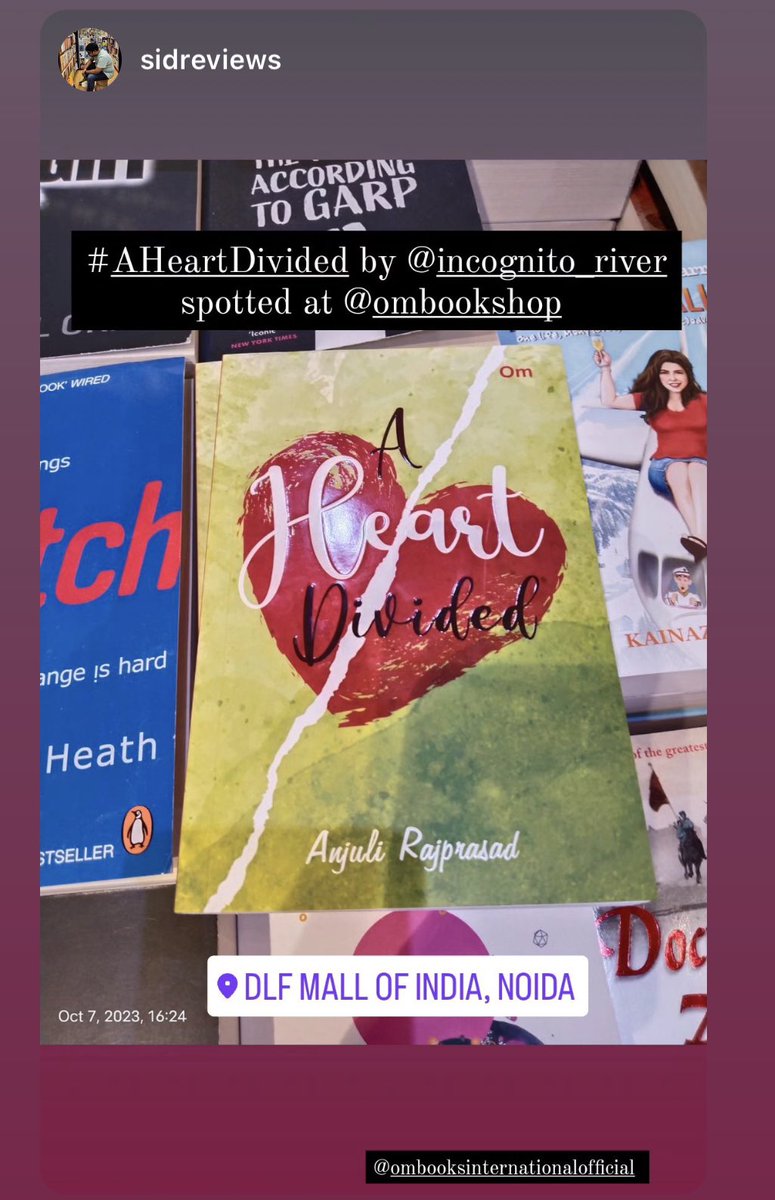 This made my day ❤️❤️❤️

Guys, if you see my book at a bookstore, please send me a pic 😊
