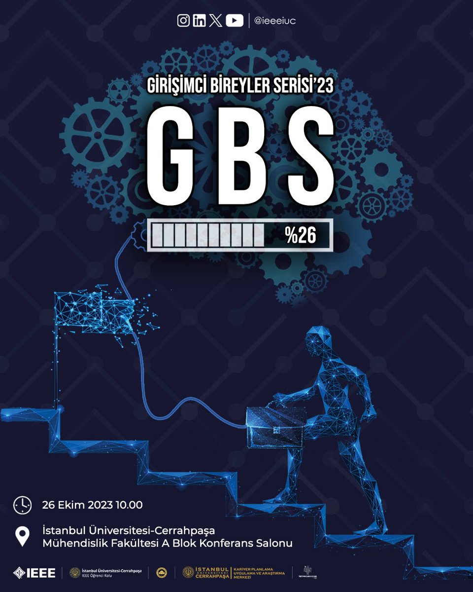 Girişimci Bireyler Serisi Üniversitemizde Girişimcilik Rüzgârı Estirmeye Geliyor! 🥳

Birçok farklı sektörden tecrübe sahibi şirket temsilcileri ve girişimci bireyleri ağırladığımız Girişimci Bireyler Serisi, 26 Ekim 2023 Perşembe günü sizlerle. 🧡