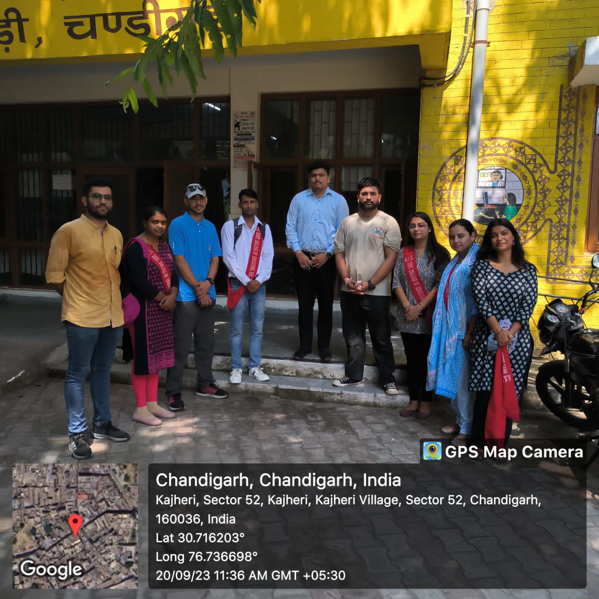 nssgce20chd's tweet photo. NSS Day 3 : We kicked off with self-defense classes to empower ourselves 💪! Later, we visited Kajheri for a cleanliness drive 🚮 and raised awareness about Dengue and Malaria prevention. Together, we're making a positive impact! 💚 #CommunityService #StaySafe
@NssChandigarh https://t.co/fnYWCHoKrP