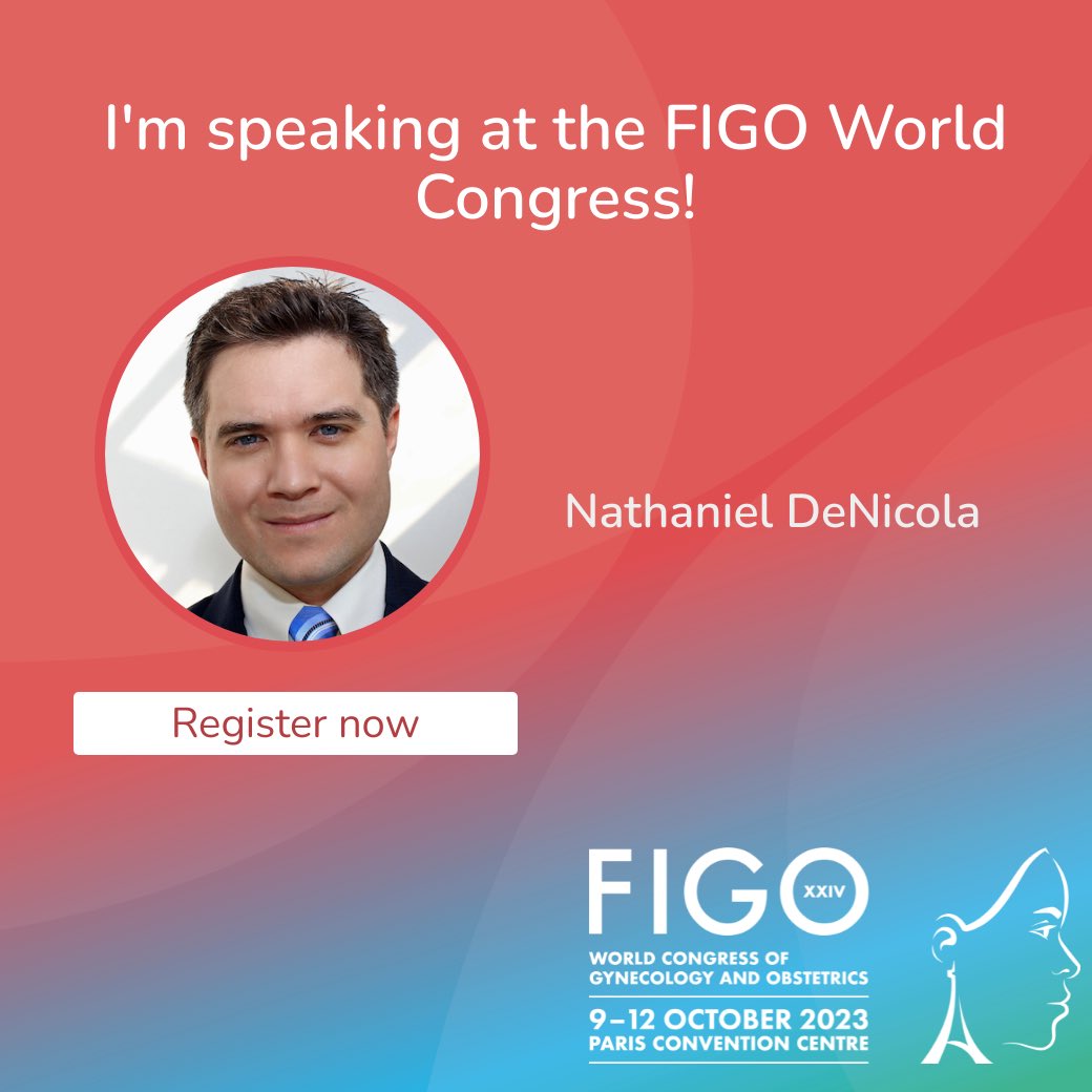 Bonjour! The <a href="/FIGOHQ/">FIGO HQ</a> World Congress commences in Paris, where I’ll be speaking on future directions in Artificial Intelligence and Environmental Health.  FIGO friends, share croissants with you soon 🇫🇷 #ArtificialInteligence #environmentalhealth figo2023.org