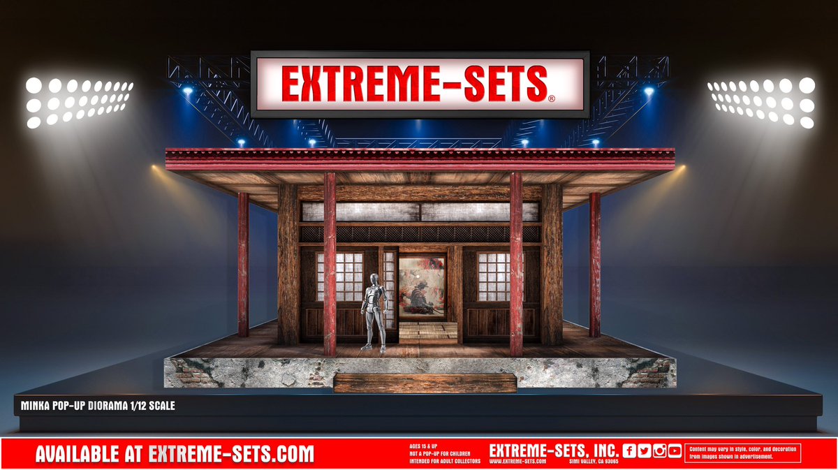 Just in! Now shipping! Pop-Up Diorama 💎Available @ 📍 Extreme-Sets.com 📸🎬📹 #EXTREMESETS #EXTREME_SETS #BACKDROP #FIGUREPHOTOGRAPHY #TOYS #DIORAMA #TOYPHOTOGRAPHY #DISPLAY #PLAYSET #POPUP #ACTIONFIGUREPhOTOGRAPHY #ACTIONSCENE #ACTIONFIGURES #ONE12 #one12scalediorama